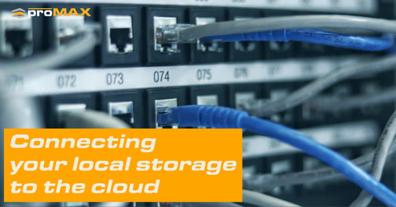 network sync from local storage to the cloud