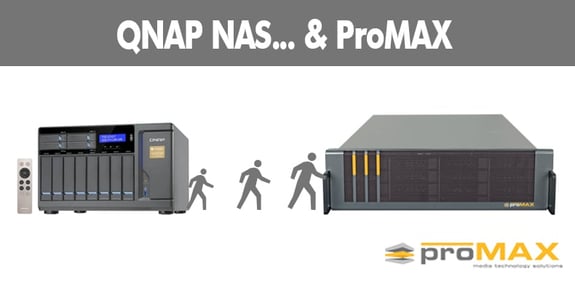qnap nas details and promax platform