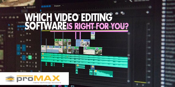 Promax professional video editing software recommendations