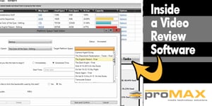 video review software dashboard